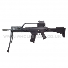 JG G39 KVE AEG Sniper Rifle with Scope and RIS Rail (JG-1738 - Black)
